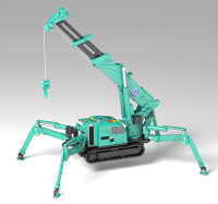 MODEROID MAEDA SEISAKUSHO Spider Crane (Green) 1