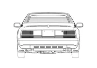 Hasegawa [HC45] 1:24 TOYOTA MR2 (AW11) LATE VERSION G-Limited Super Charger (T Bar Roof) - Scale Kits - photo 30