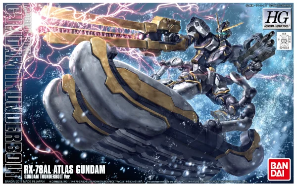 BANDAI HOBBY HGTB 1/144 Atlas Gundam (Gundam Thunderbolt Ver) - Mobile Suit Gundam Thunderbolt