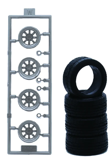 Fujimi [Wheel-17] 1/24 Pana Sport 14inch - Kit Accessories