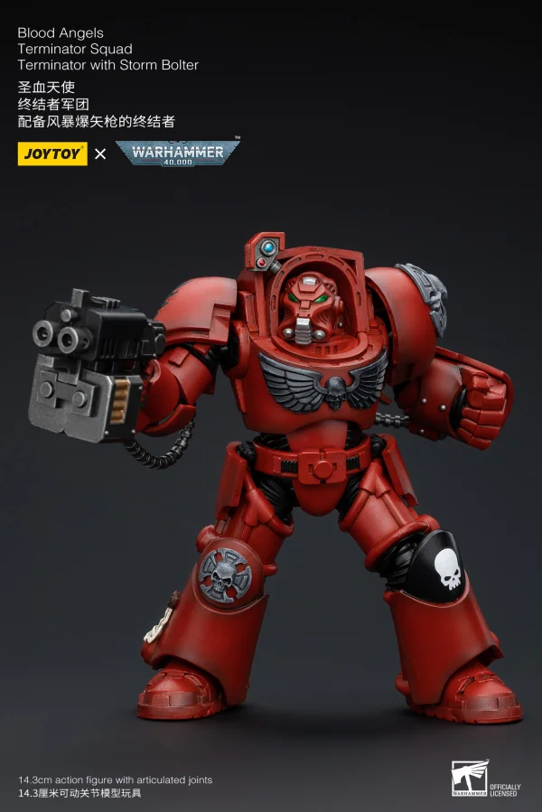 JOYTOY Blood Angels Terminator Squad Terminator with Storm Bolter - Warhammer 40K
