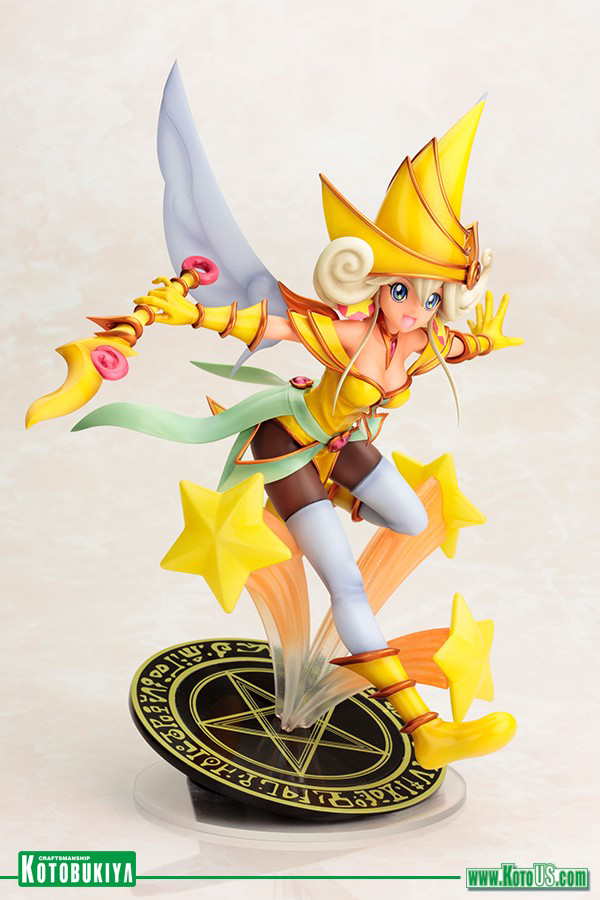 YU-GI-OH! THE DARK SIDE OF DIMENSIONS LEMON MAGICIAN GIRL -THE MOVIE ANI STATUE