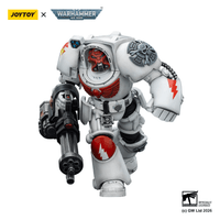 White Scars Terminator 3 with Power Fist and Assault Cannon 9
