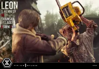 Prime 1 Studio Ultimate Premium Masterline Resident Evil 4 Leon S. Kennedy versus Chainsaw Villager Bonus Version - Video Games - photo 42
