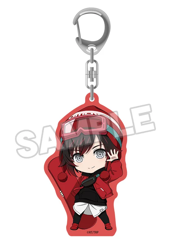 GOOD SMILE COMPANY RWBY: Ice Queendom Nendoroid Plus Acrylic Keychain (Ruby Rose: Lucid Dream) - RWBY: Ice Queendom