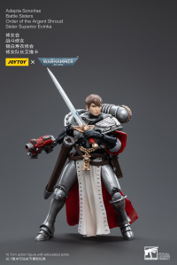 Warhammer 40K-Adepta Sororitas Battle Sisters Order of the Argent Shroud Sister Superior Evinka 9