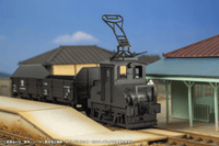 1/80 Scale Paper kit Choshi Electric Railway DEKI3 Electric Locomotive(Black) 1