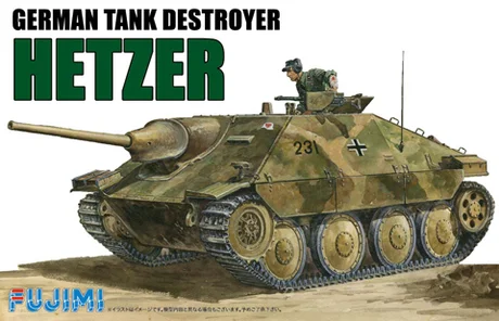 Fujimi [WA-3] 1/76 German Army Jagdpanzer Hetzer - Kit Accessories