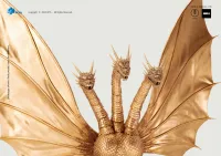 HIYA TOYS Exquisite Basic Series None Scale Godzilla vs. King Ghidorah King Ghidorah - Godzilla - photo 5