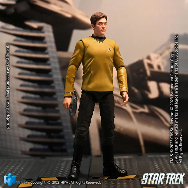 HIYA TOYS Exquisite Mini Series 1/18 Scale STAR TREK 2009 Sulu - Star Trek