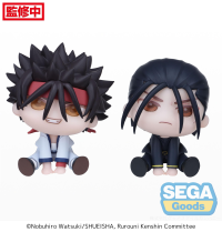 QyuruMe TV Anime "Rurouni Kenshin" Mini Figure "Sanosuke Sagara ･ Hajime Saito" (EX) [Pack of: Sanosuke Sagara：18 Hajime Saito：15] 1