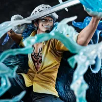 MegaHouse Portrait.Of.Pirates ONE PIECE “WA-MAXIMUM” ‶The Surgeon of Death〟 Trafalgar Law 【Awaken】 - ONE PIECE - photo 7