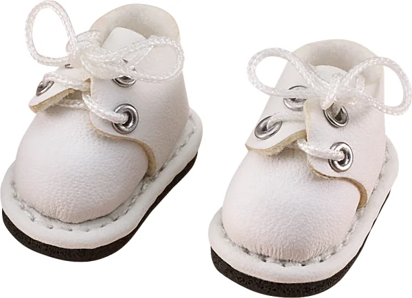 GOOD SMILE COMPANY Nendoroid Doll Leather Shoes (White) - Figure Accessories