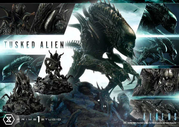 Prime 1 Studio Premium Masterline Aliens (Comics) Tusked Alien Bonus Version - Alien (Movie Franchise)