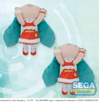 SEGA Fuwapetit NESOBERI (Lay-Down) "Hatsune Miku" Series M Plush "Hatsune Miku" Christmas 2023 - Hatsune Miku - photo 6