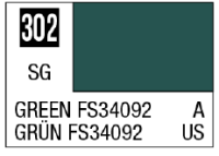 Mr. Color 302 Green FS34092 (Semi-Gloss/Aircraft) 1
