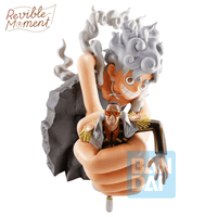 Monkey D. Luffy Gear 5 vs Borsalino (Burst of Energy) One Piece, Revible Moment Ichibansho Figure 8