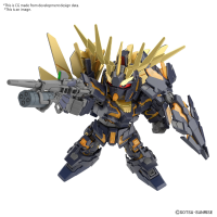 SD GUNDAM CROSS SILHOUETTE UNICORN GUNDAM 02 BANSHEE (DESTROY MODE) & BANSHEE NORN PARTS SET 8