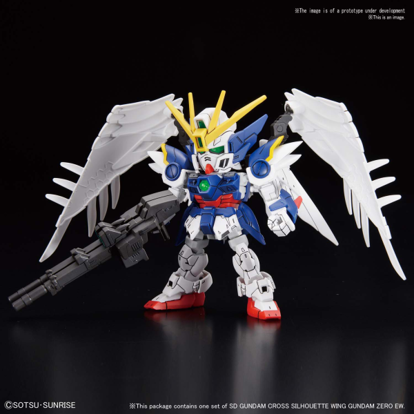 SD GUNDAM CROSS SILHOUETTE WING GUNDAM ZERO EW