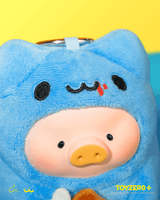 LuLu the Piggy x Capoo - Foodie Lu PVC Face Plush Keychain 5