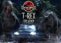 Prime 1 Studio Legacy Museum Collection The Lost World: Jurassic Park (Film) T-Rex Cliff Attack 1/15 scale Bonus Version - Jurassic Park - photo 17