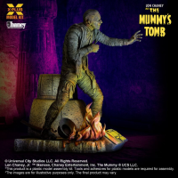1/8 Scale Lon Chaney, Jr. as Mummy  Plastic Model Kit 3