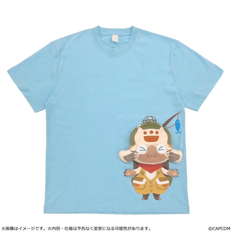 CAPCOM Monster Hunter Wilds Palico T-Shirt XL - Monster