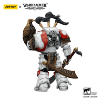 White Scars Legion Praetor in Cataphractii Terminator Armour with Cyber Hawk, Chogorian sword and combi-melta 14