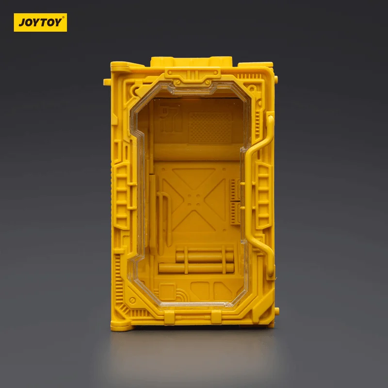 JOYTOY Individual Soldier Hangar Display Case - Surge Yellow C - Display Cases & Storage