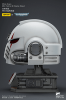 White Scars MkX Helmet& Display Stand 23