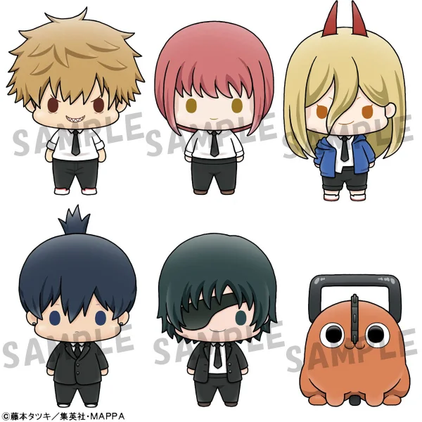 MegaHouse Chokorin Mascot Chainsaw Man Set - Chainsaw Man