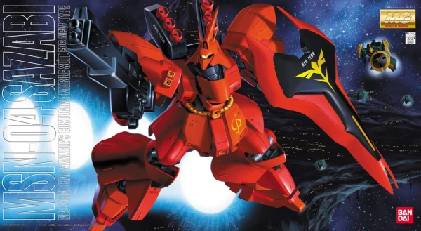 BANDAI HOBBY MG MSN-04 Sazabi - Mobile Suit Gundam: Char's Counterattack