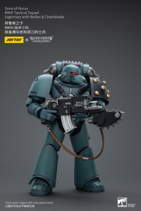 Sons of Horus MKVI Tactical Squad Legionary with Bolter & Chainblade 7