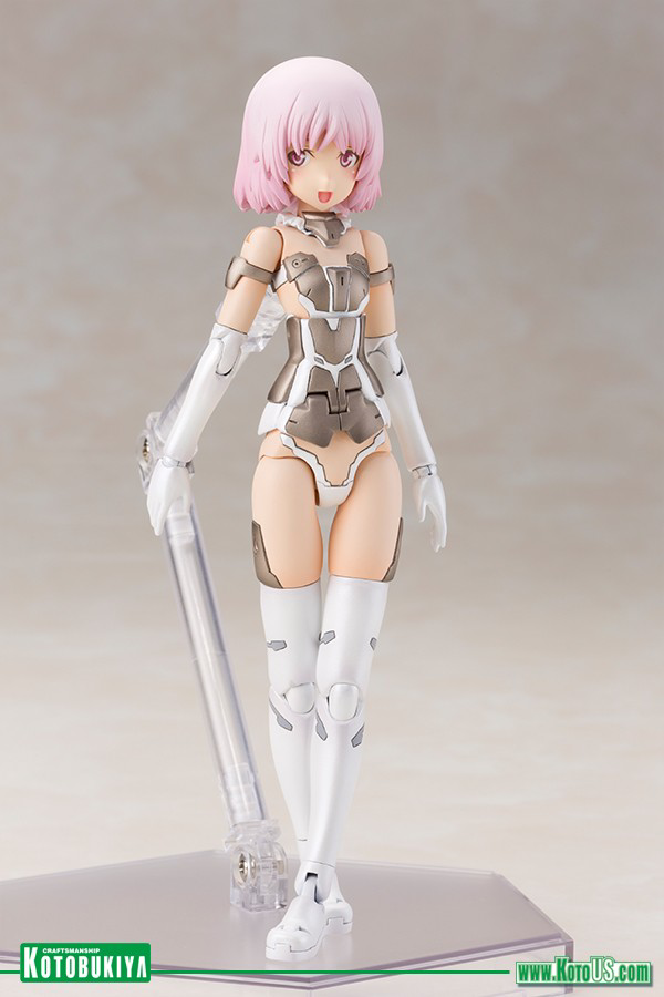 FRAME ARMS GIRL MATERIA WHITE VERSION PLASTI MODEL KITS