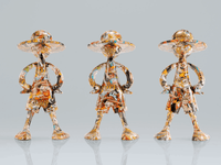 ARTCANVAS 1/8 -1000LOGS Anniversary- "ONE PIECE", TAMASHII NATIONS LUFFY's 9