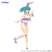 Hatsune Miku　BiCute Bunnies Figure -White Rabbit Purple Color ver.- 6