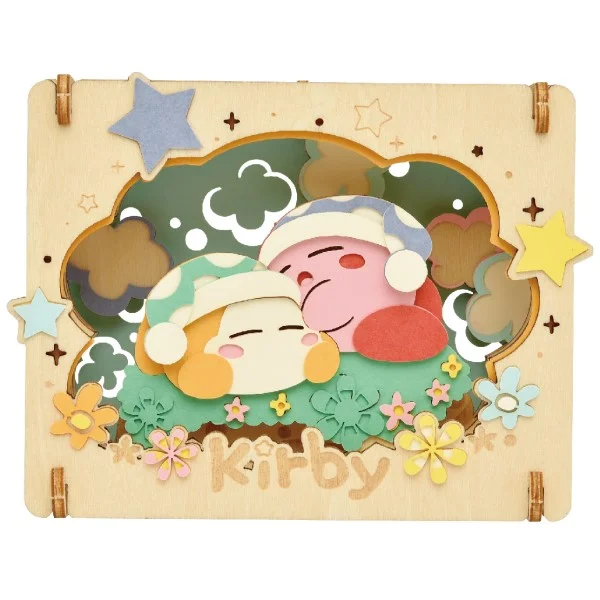 ENSKY [PT-W15] KIRBY PAPER THEATER ( paper theater ) -Wood Style- / Nap Kirby - Kirby