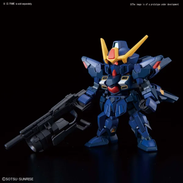 BANDAI HOBBY SD GUNDAM CROSS SILHOUETTE SISQUIEDE (TITANS COLORS) - SD BB