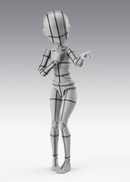 BODY-CHAN -KEN SUGIMORI- Edition -WIREFRAME-(Gray Color Ver.) 1