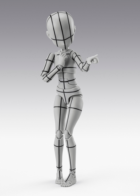BODY-CHAN -KEN SUGIMORI- Edition -WIREFRAME-(Gray Color Ver.)