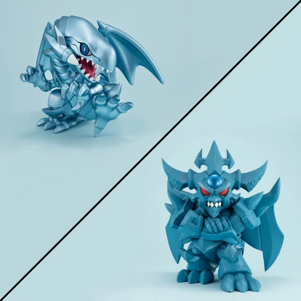 MegaHouse MEGATOON Yu-Gi-Oh！ Blue Eyes White Dragon＆Obelisk the Tormentor set 【with gift】 - Yu-Gi-Oh!