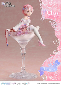 PRISMA WING Re:ZERO -Starting Life in Another World- Ram Glass Edition 1/7 Scale Pre-Painted Figure 8