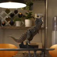 grüezi lab Carnotaurus Schwarte Pre-painted Complete Sofvi Figure - Kaiju No. 8 - photo 1