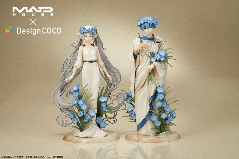 Design COCO MADHOUSE x DesignCOCO Frieren: Beyond Journey's End Frieren & Himmel - Art Nouveau Style - 1/7 Complete Figure - Frieren: Beyond Journey's End