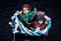 ANIPLEX Demon Slayer: Kimetsu no Yaiba Tanjiro&Giyuu non-scale figure - Demon Slayer: Kimetsu no Yaiba - photo 1