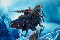 Blizzard World of Warcraft® The Lich King & Invincible Premium Statue 6