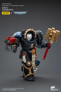 JOYTOY Ultramarines Chaplain in Terminator Armour - Warhammer 40K - photo 3
