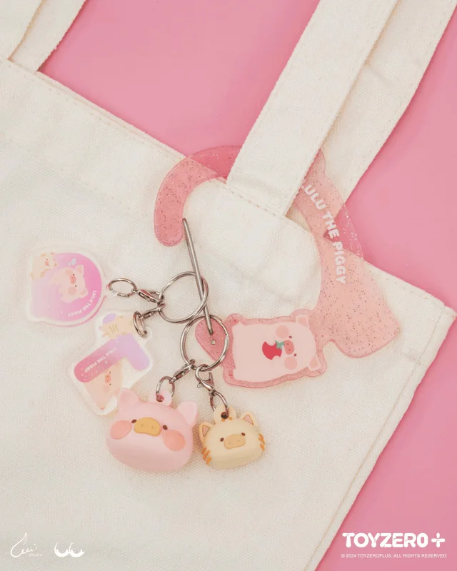 TOYZEROPLUS LuLu the Piggy Generic - Carabiner Clip (LuLu shape ver.) - LuLu The Piggy
