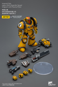 Imperial Fists Legion MkIII Despoiler Squad Sergeant with Plasma Pistol 2