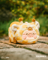 LuLu the Piggy Animal Party - High Speed Giraffe Lu Plush Keychain 4